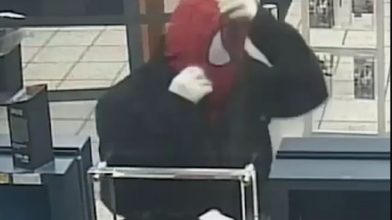 Man wanted for robbing two locations wearing 'Spider-Man' mask