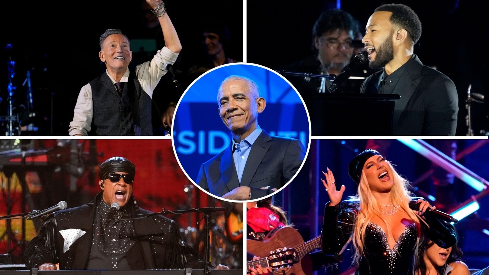 Springsteen, Bono and Stevie Wonder will help the Obamas open their presidential museum Springsteen, Bono and Stevie Wonder will help the Obamas open their presidential museum