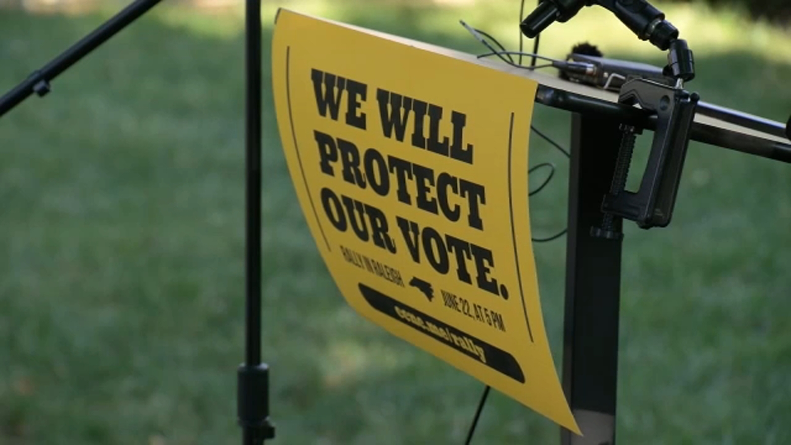 Protesters push back on NC elections bill as debate continues