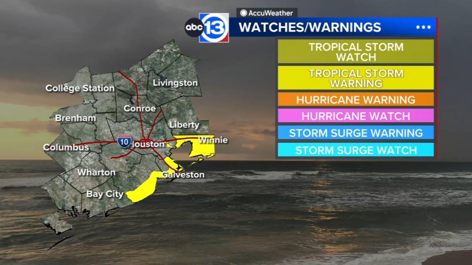 Tropical Storm Arthur Floods Texas