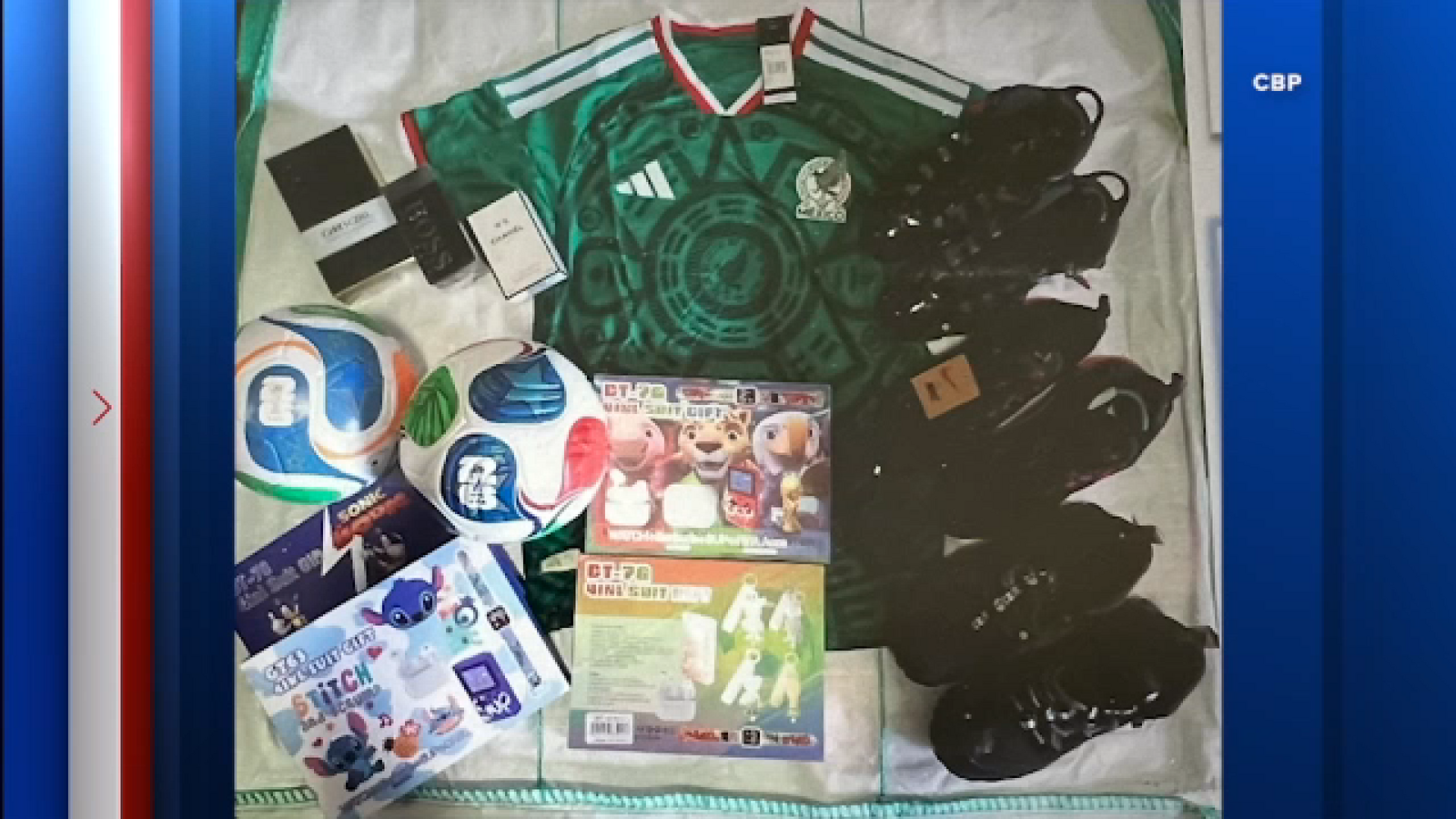 CBP seizes $6M worth of counterfeit World Cup items at Houston port