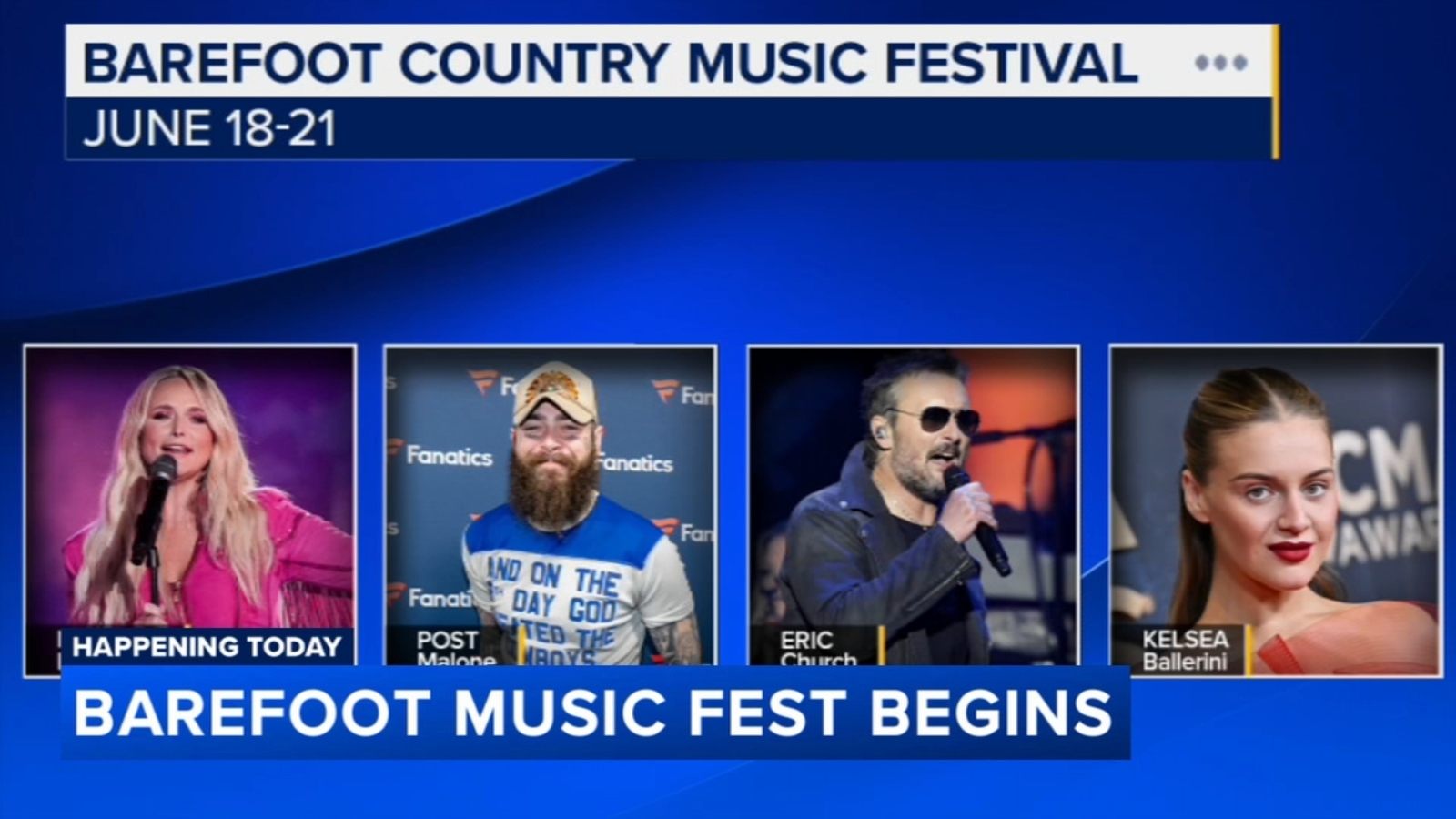 Barefoot Country Music Festival returns to Wildwood