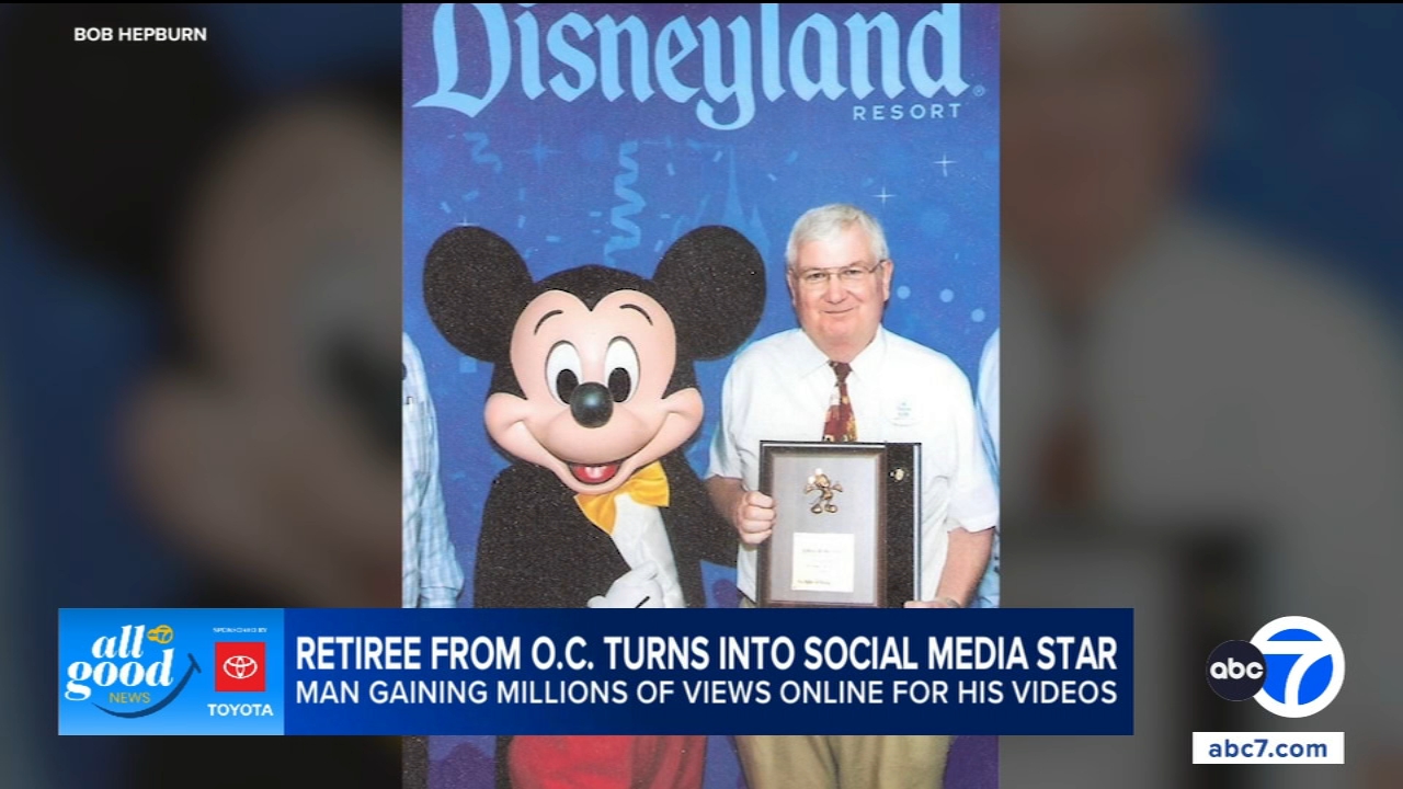 Retired Disney cast member's social media videos unexpectedly go viral: 'Hello, my name is Bob'