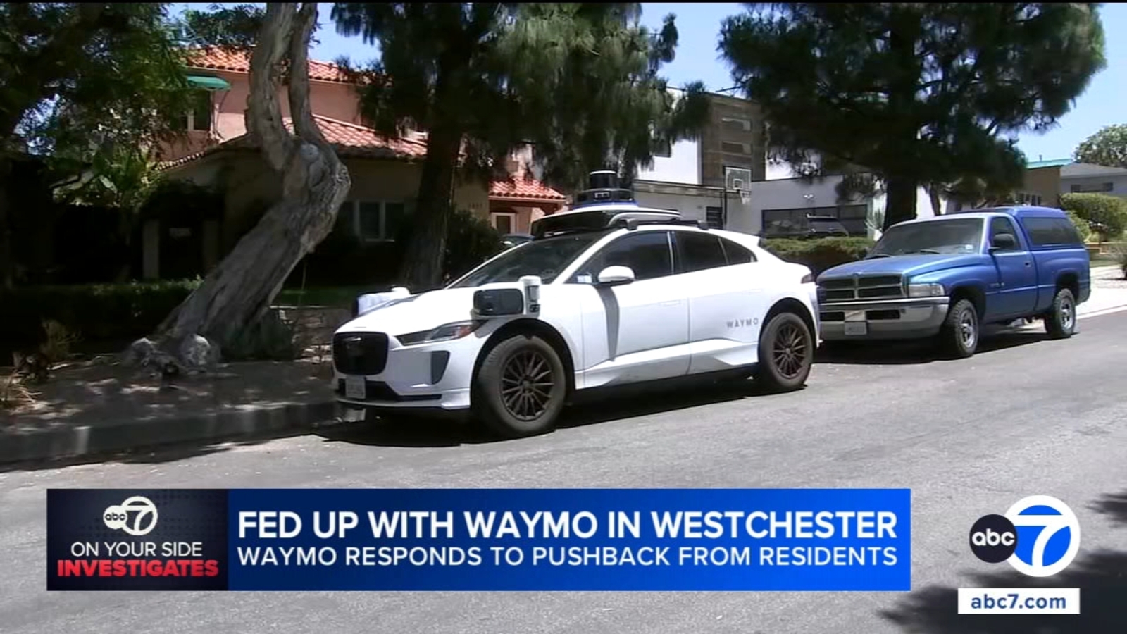 Los Angeles neighborhood swamped with parked Waymo cars causing frustration among residents Los Angeles neighborhood swamped with parked Waymo cars causing frustration among residents