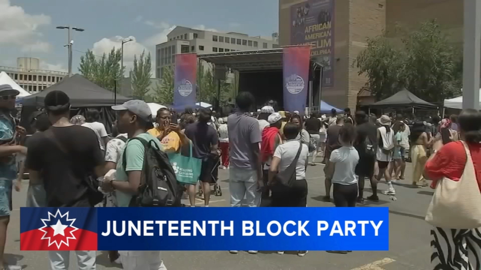African American Museum in Philadelphia celebrates Juneteenth with annual block party