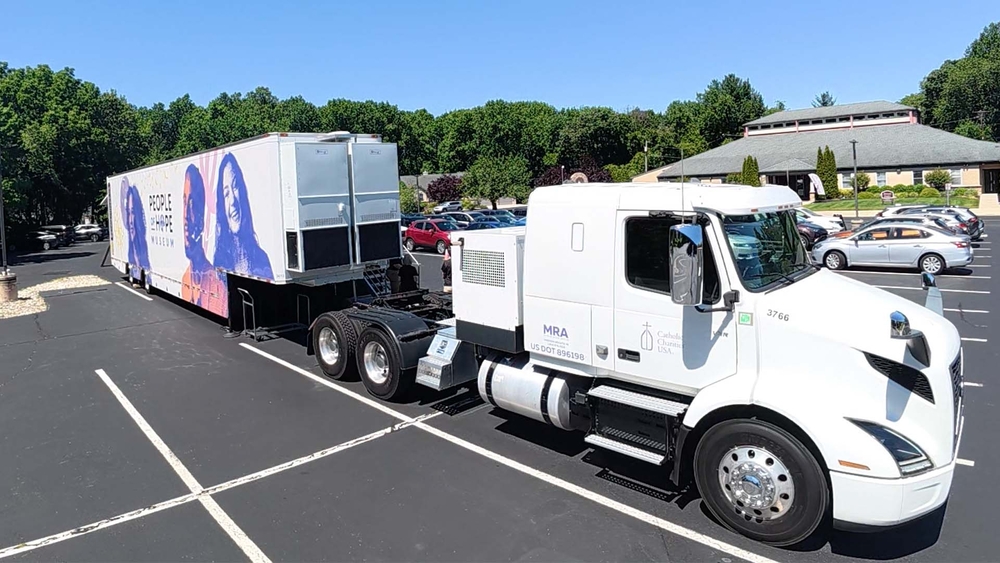 Museum in a truck drives hope across the nation, visits Philly area