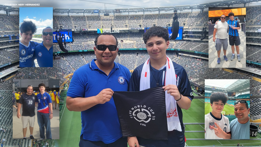 Father and son attend 20 matches in 27 days to score World Cup tickets