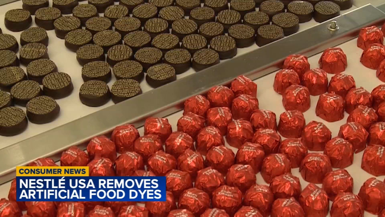 Nestle eliminates artificial dyes from food, drinks