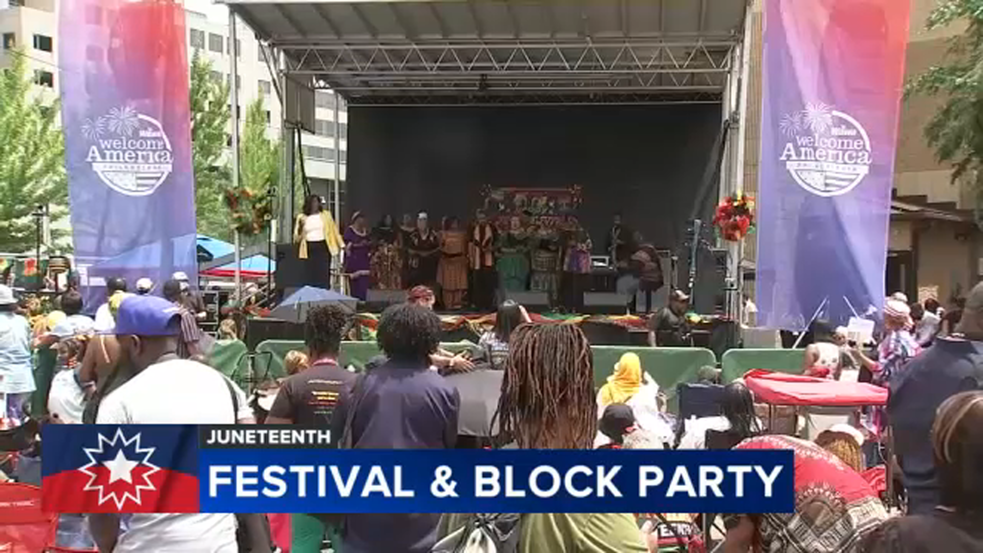 Thousands celebrate Juneteenth, African American Museum 50th anniversary in Philly