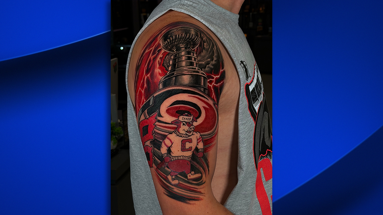 The final product: Bryson Karbley's new Canes ink.