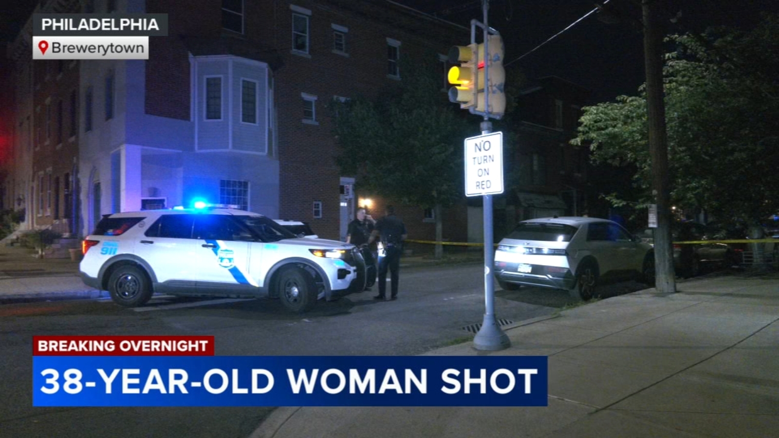 Woman hospitalized after being shot in Philadelphia's Brewerytown section