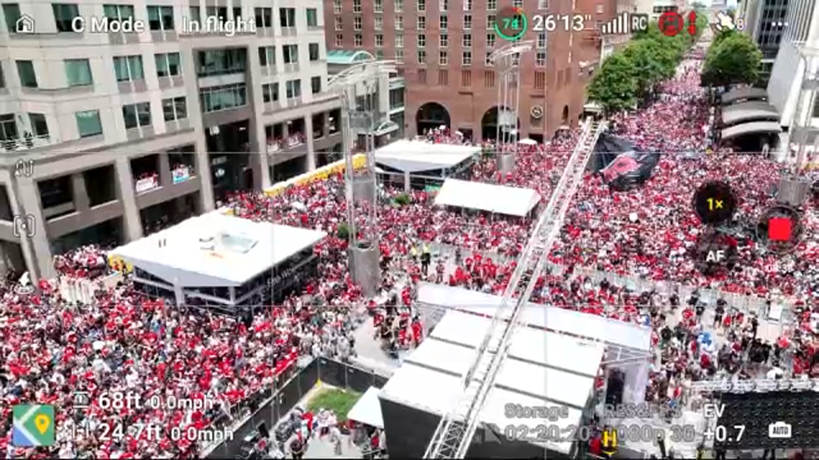 Canes victory celebration NC: Carolina Hurricanes parade for Stanley ...