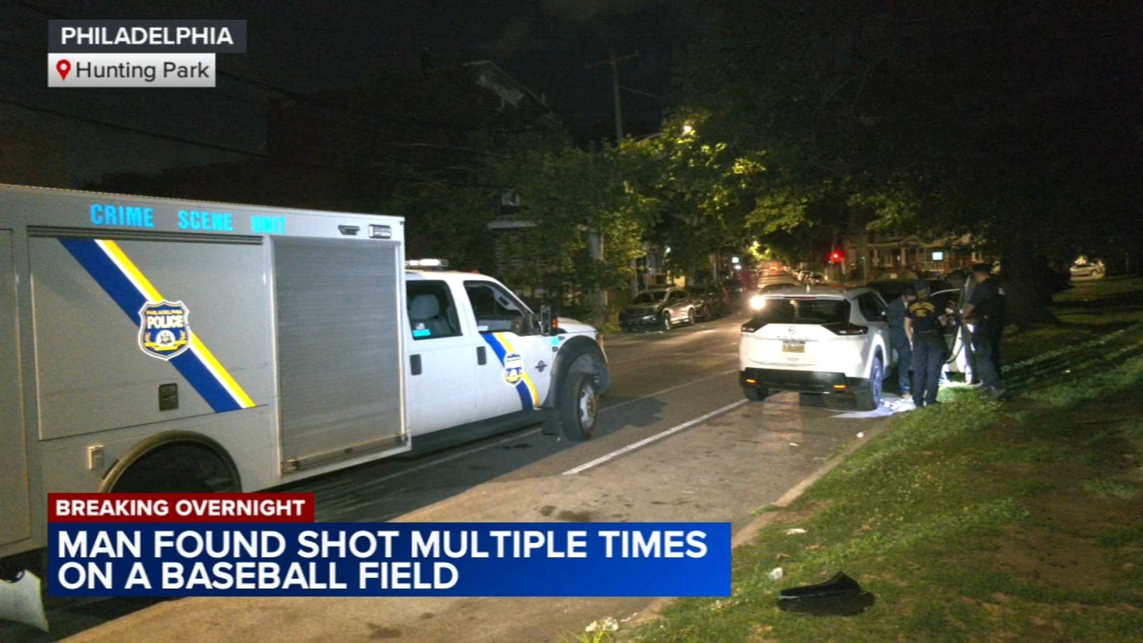Man dies after being found shot near baseball field in Hunting Park ...