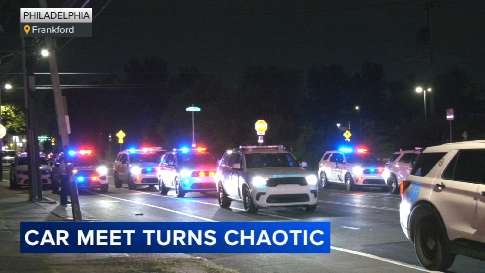 Car meet turns chaotic in Philadelphia's Frankford section