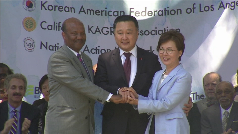Black, Korean communities come together for LA riots anniversary