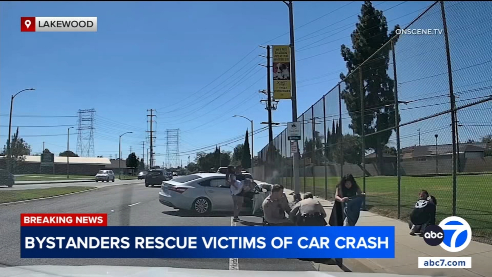 5 hospitalized, including toddler, after car slams into pole in Lakewood; dashcam video captures crash’s aftermath 5 hospitalized, including toddler, after car slams into pole in Lakewood; dashcam video captures crash’s aftermath