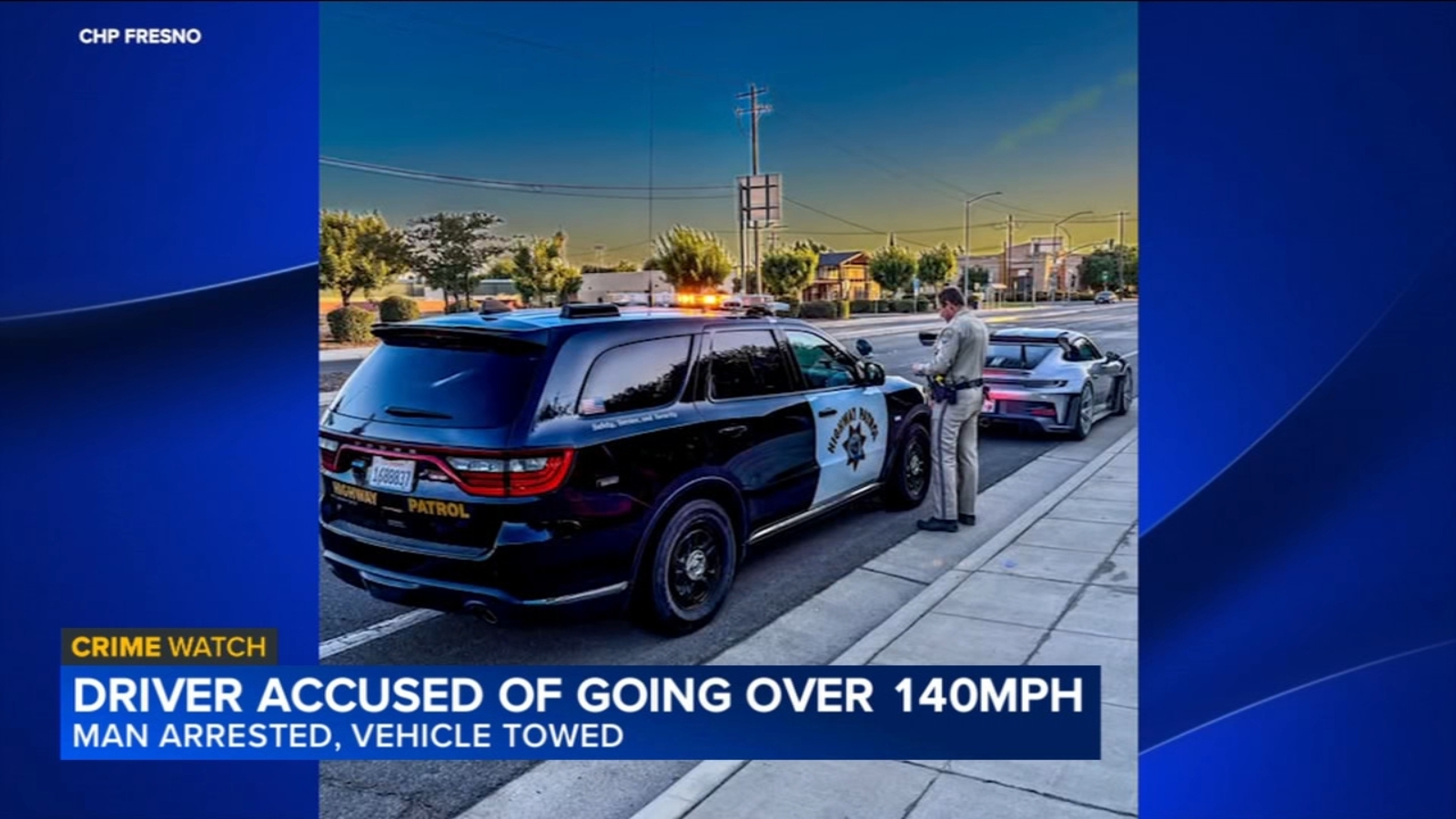 Driver arrested after allegedly speeding over 140 mph on Highway 168 ...
