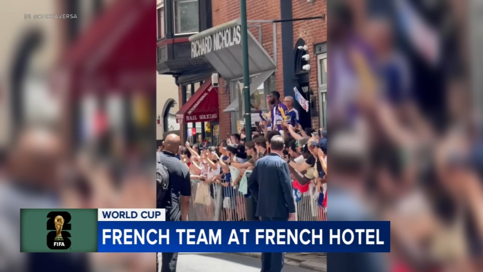 Sofitel Philadelphia embraces French flair for World Cup match day ...