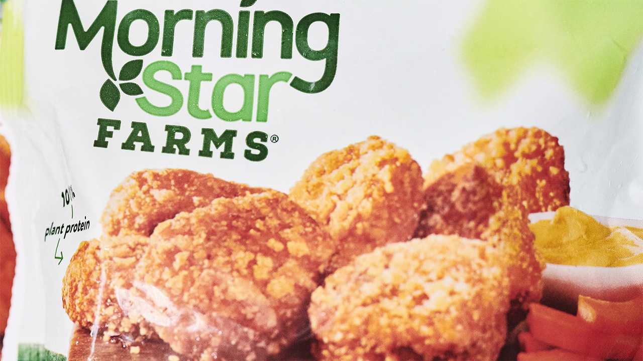 A bag of a Morningstar Farms product in Brooklyn, New York, July 24, 2020.