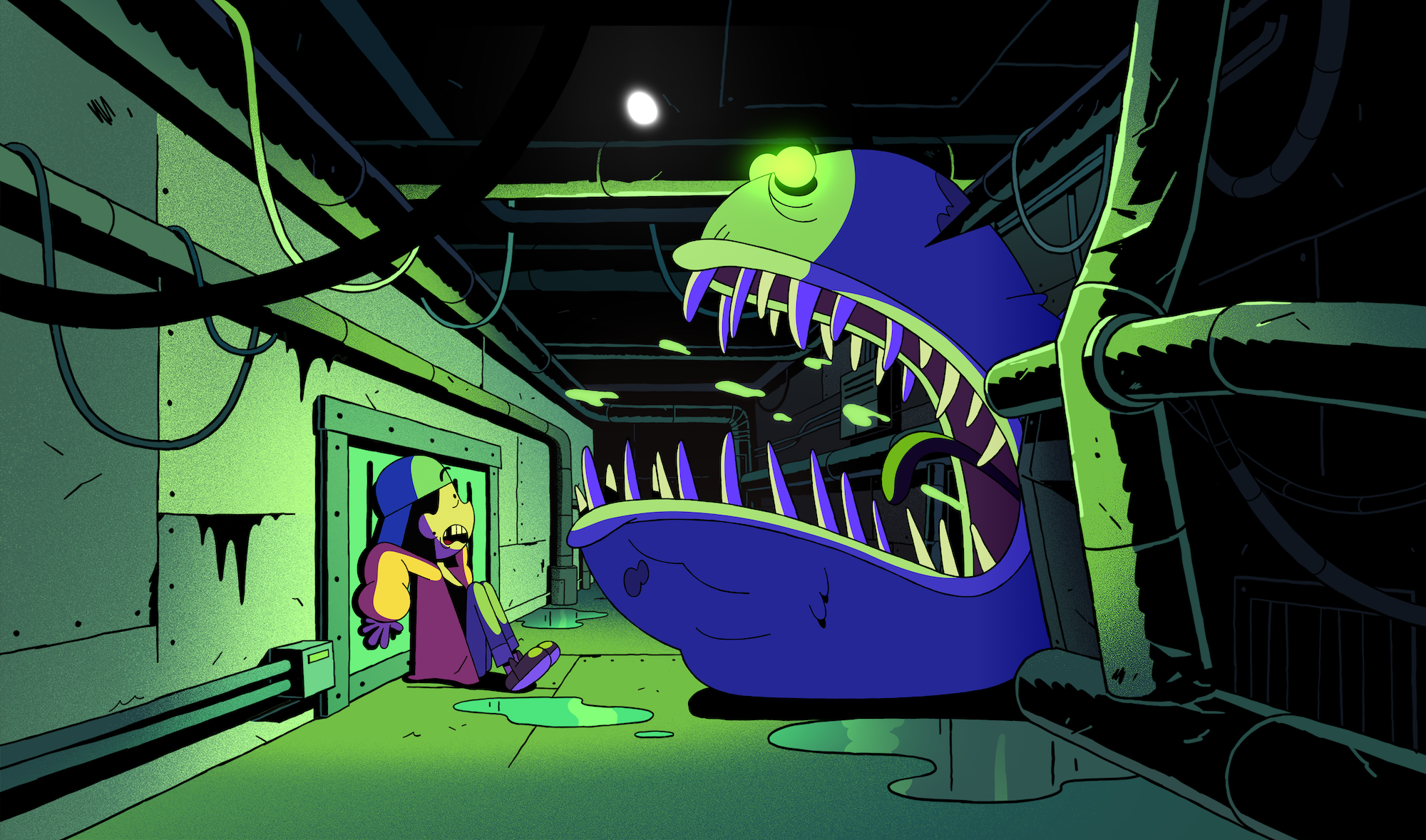 A still from "The Doomies"