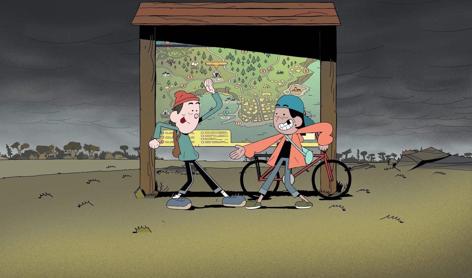 A still from "The Doomies"