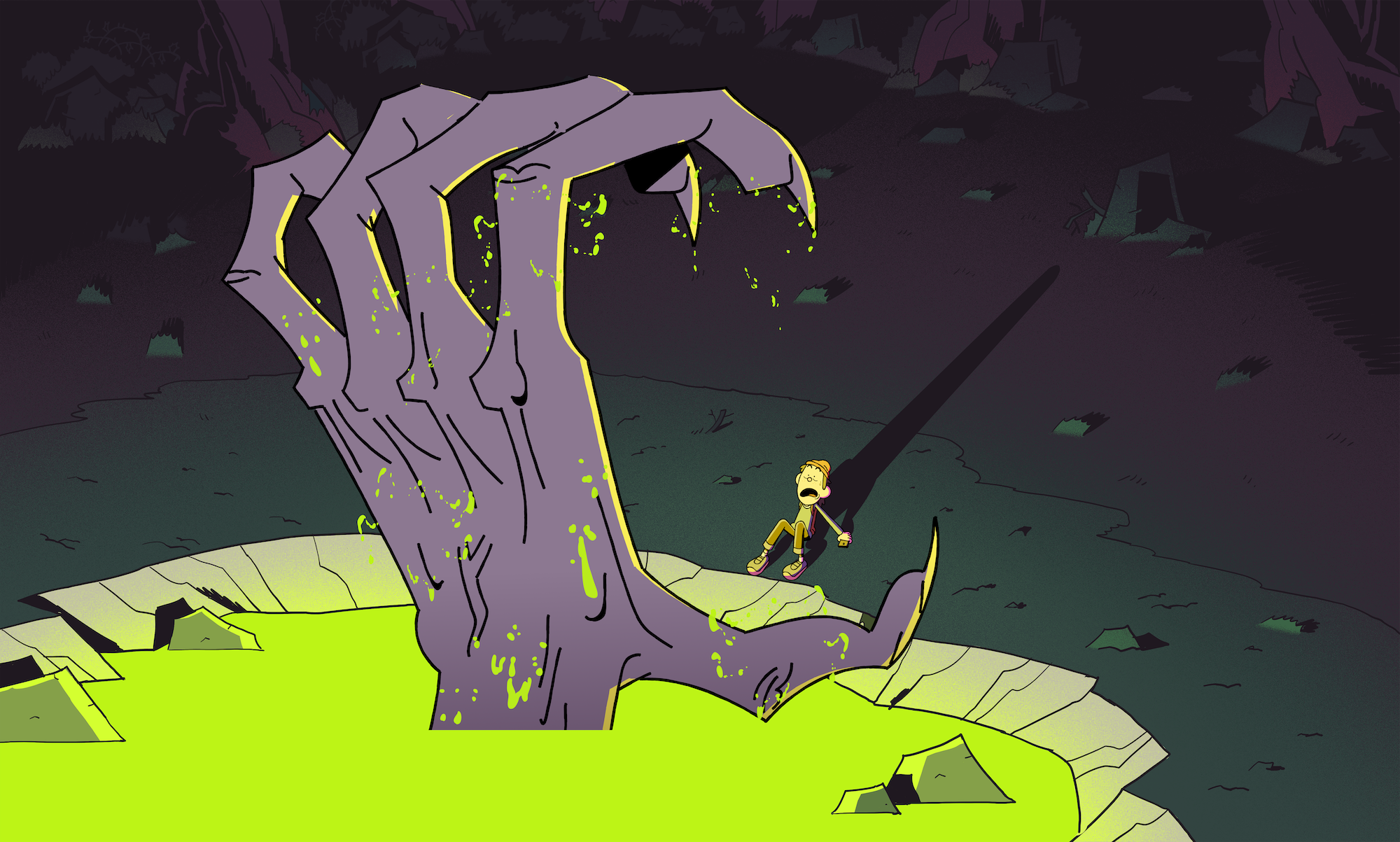 A still from "The Doomies"