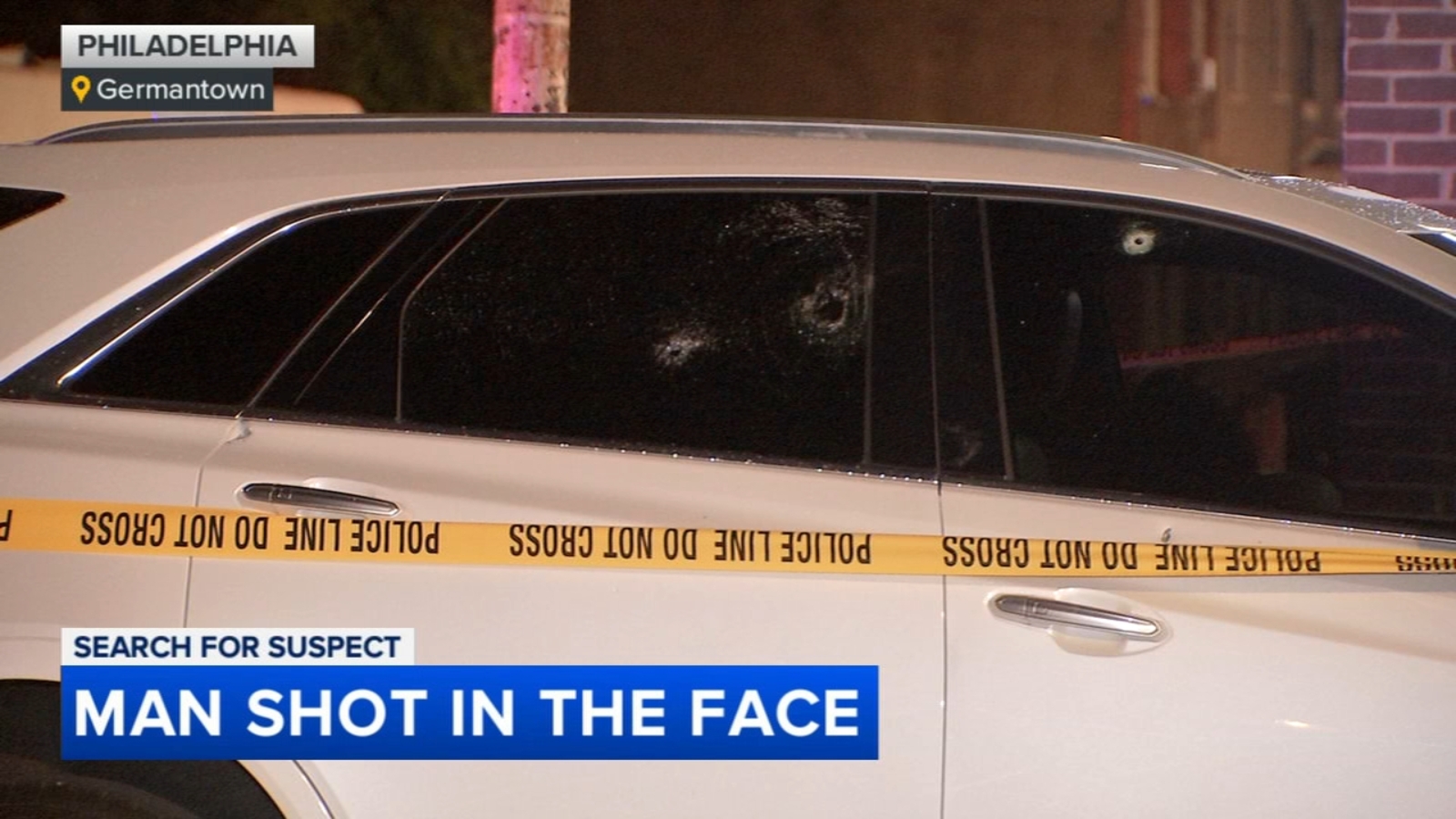 Man shot in the face while sitting in car in Germantown - 6abc Philadelphia
