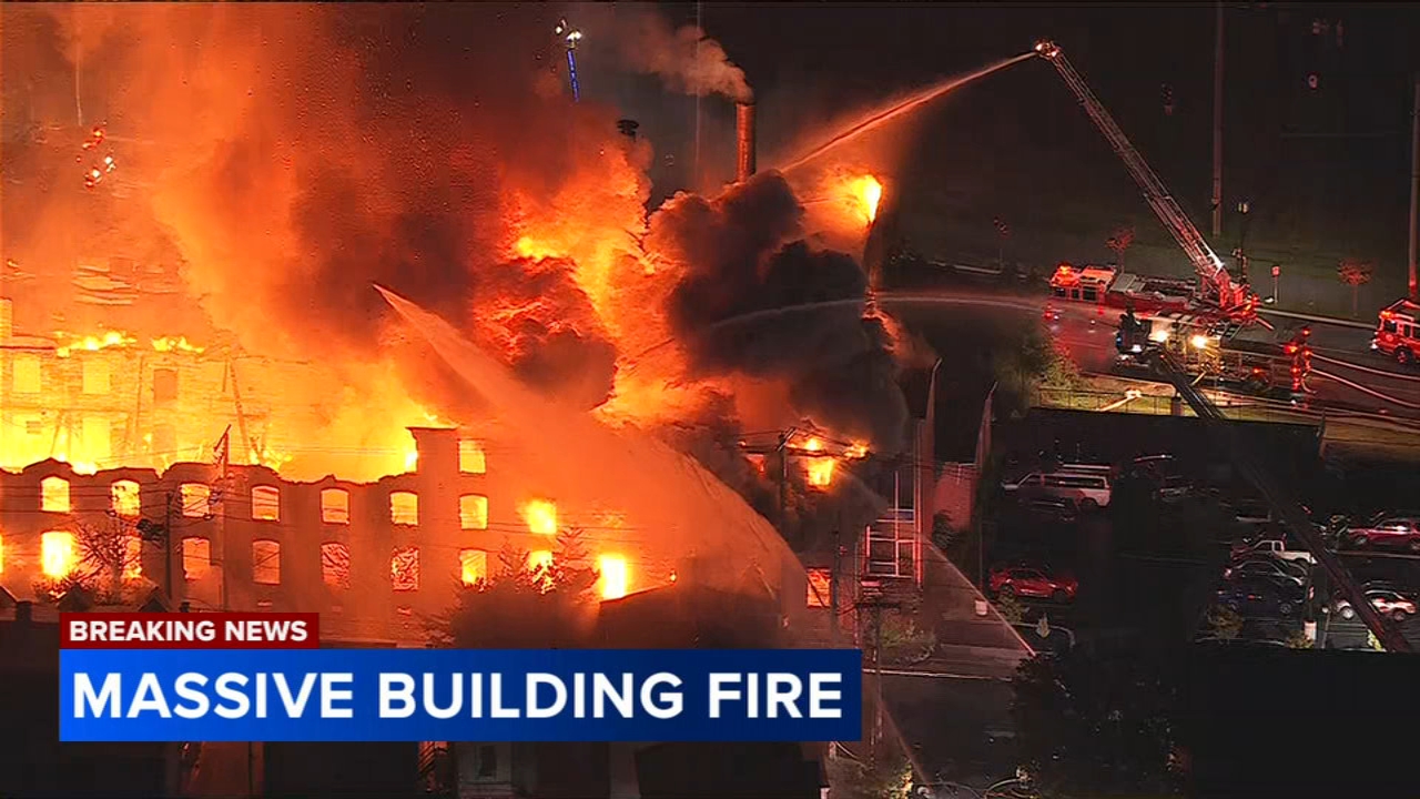 Crews battle massive 6-alarm fire in Allentown; some residents asked to evacuate