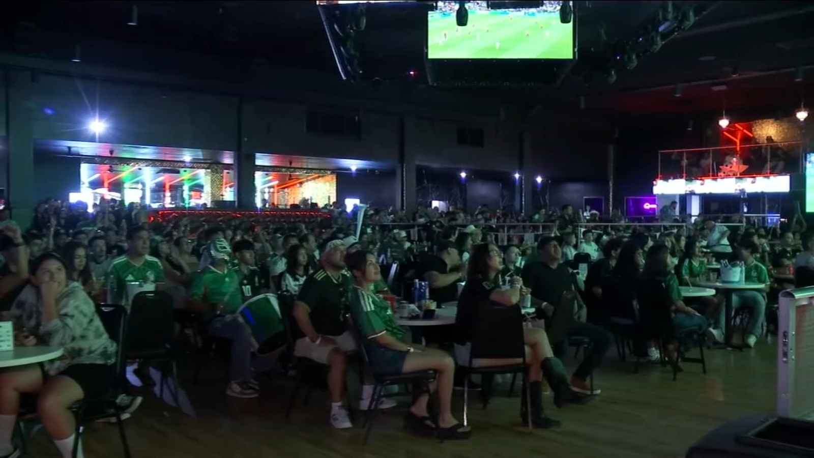 Hundreds of Team Mexico fans pack Rainbow Ballroom for World Cup watch party