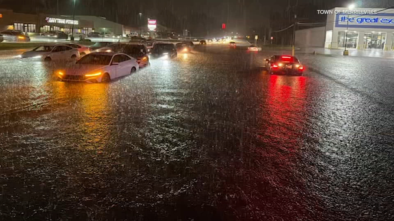 Water damage to critical infrastructure near urban transport routes