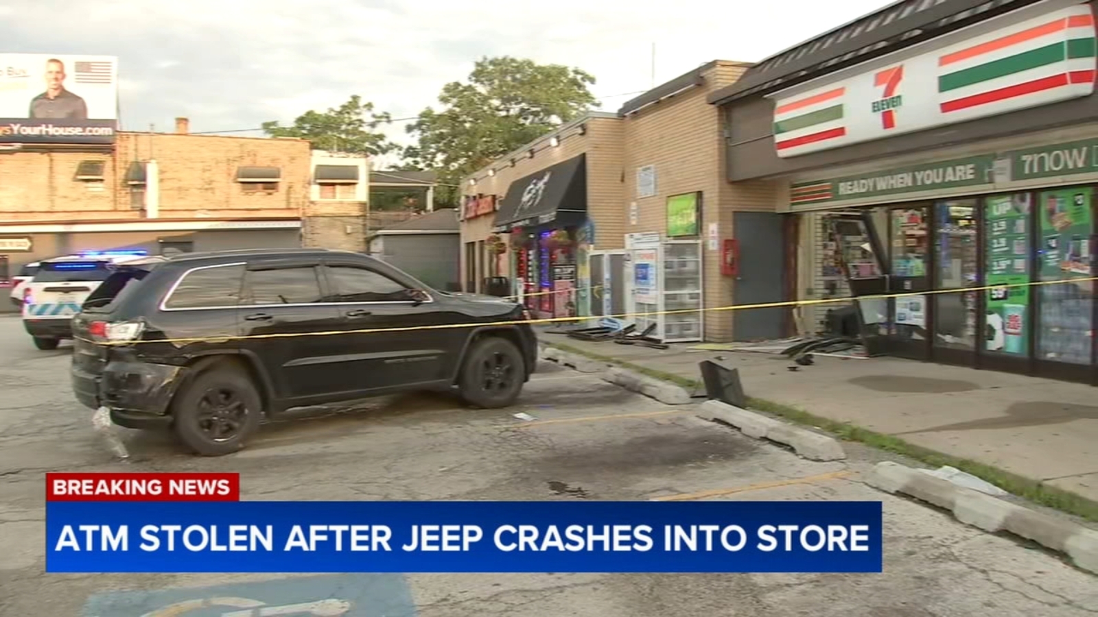 ATM stolen from Portage Park store in crash-and-grab burglary, Chicago police say