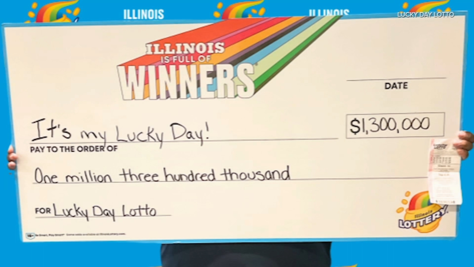 Man buys winning $1.3 million jackpot ticket at suburban gas station