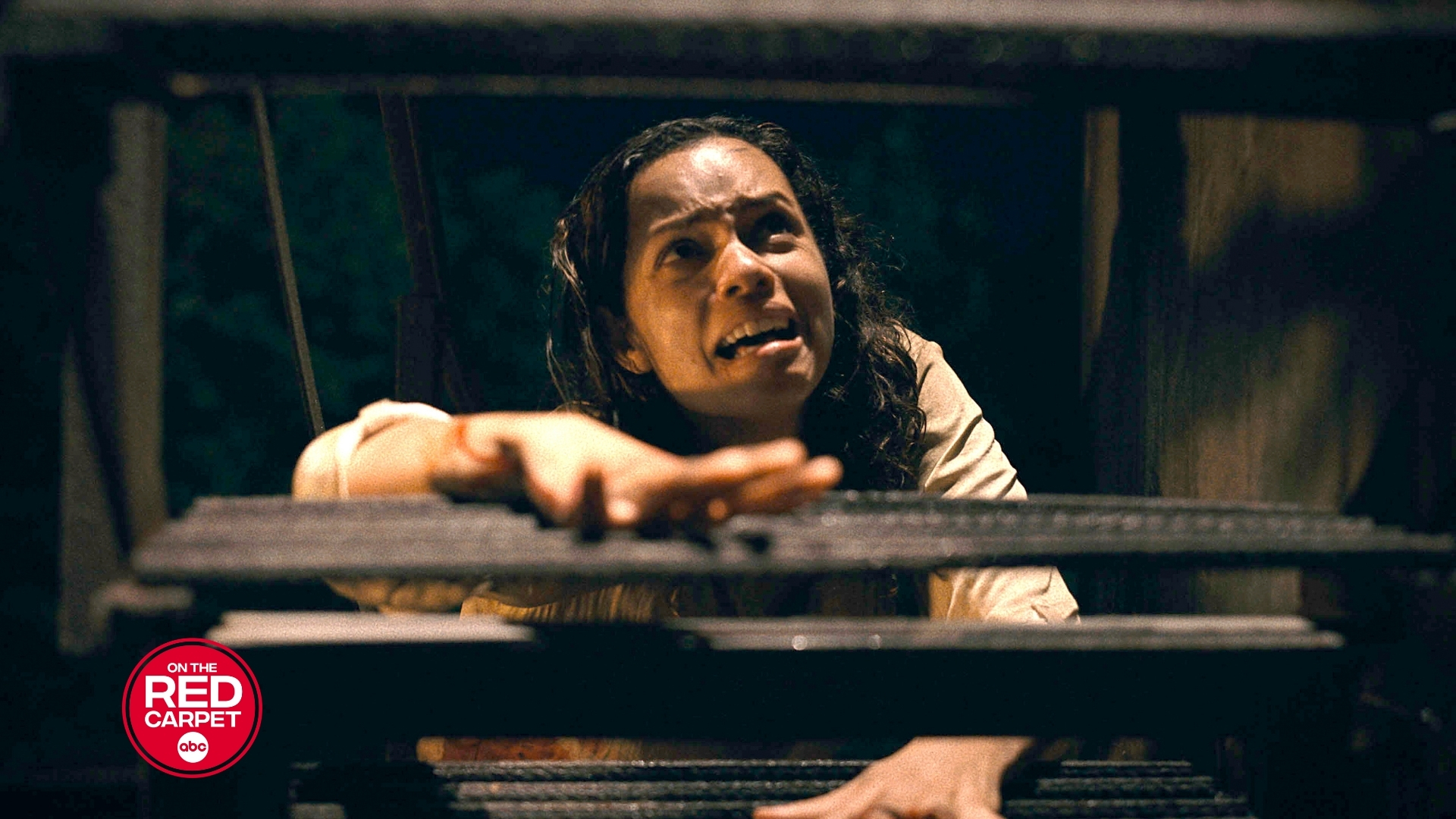 Georgina Campbell as Tess in Zach Cregger's hit horror movie "Barbarian."