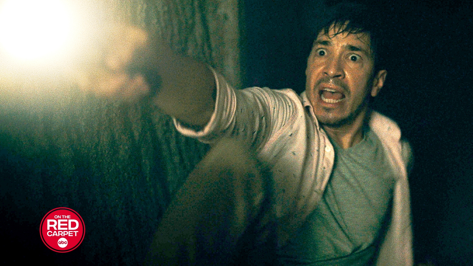 Justin Long as AJ in Zach Cregger's hit horror movie "Barbarian."