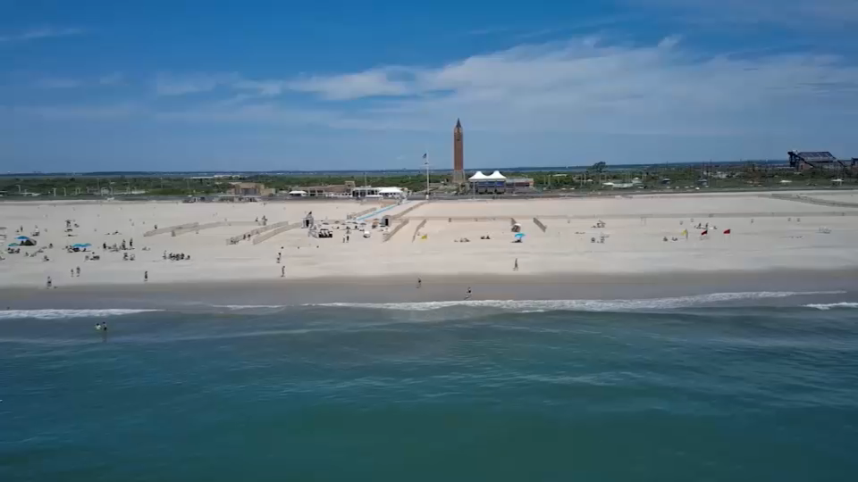 New York officials warning swimmers about sharks when heading to beaches this summer