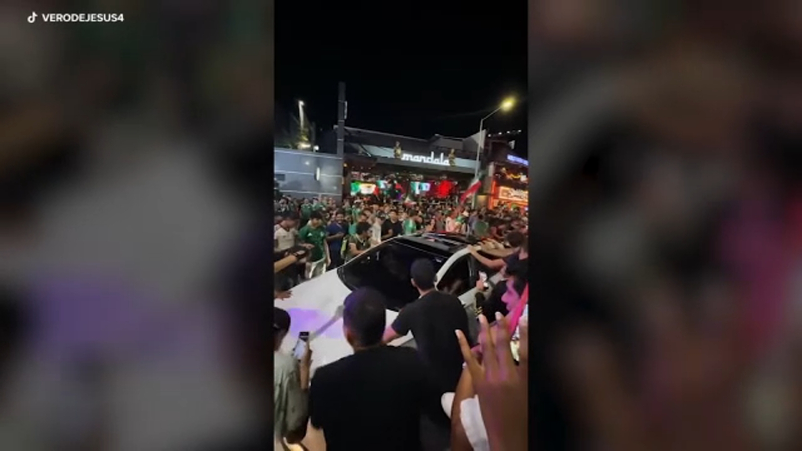 Driver plows into crowd celebrating Mexico’s World Cup win over Czech Republic in Los Cabos, injuring several