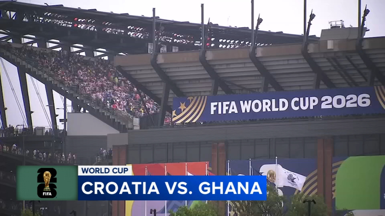 Croatia beats Ghana in sellout World Cup match in Philadelphia