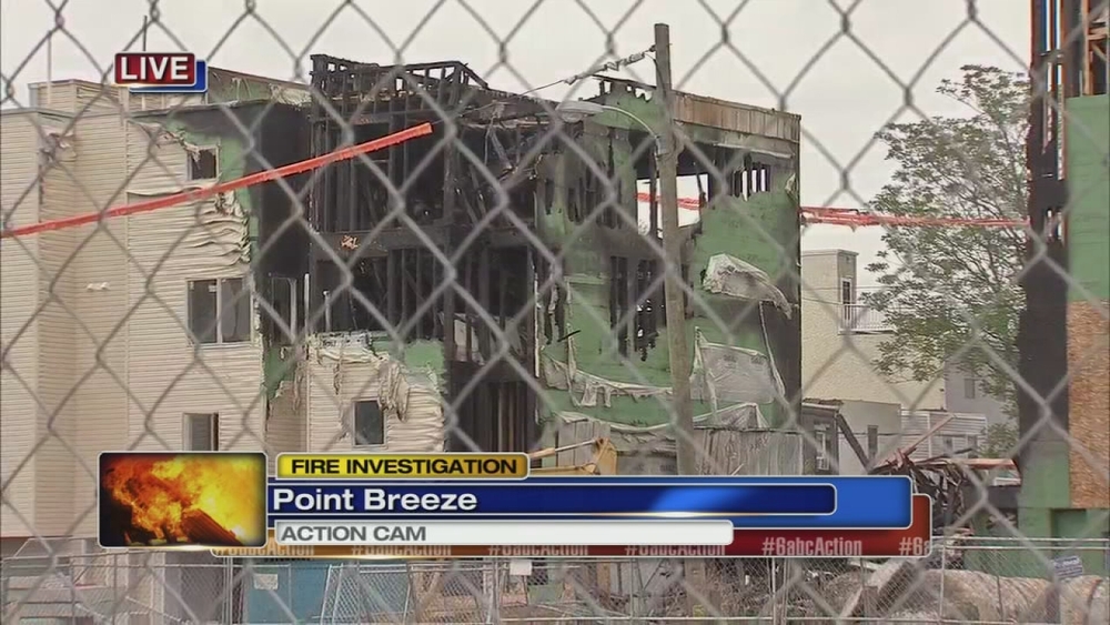 Fire destroys homes in Pt. Breeze
