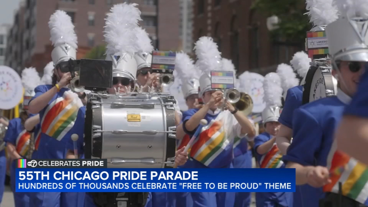 Chicago celebrates Pride with 55th annual parade