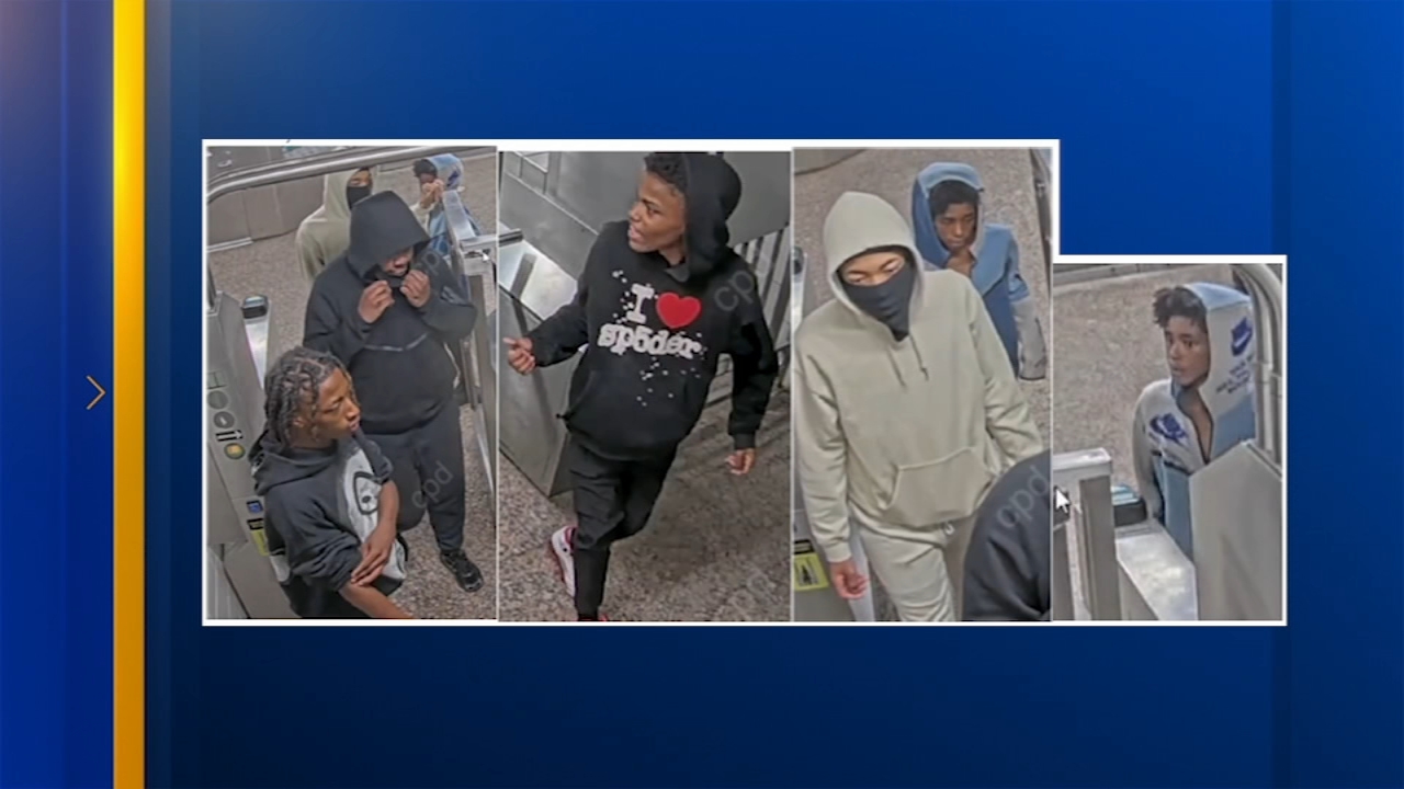 Five suspects wanted in robberies on CTA platforms: CPD