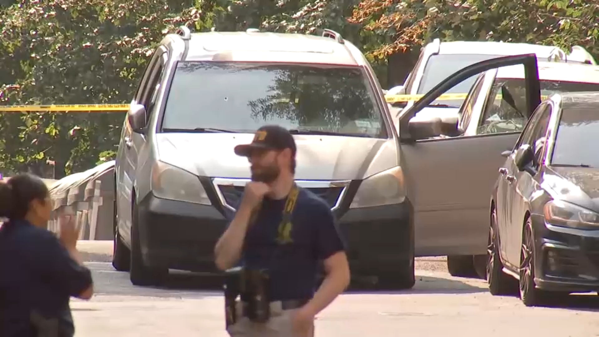 Off-duty officer fires at three men after attempted catalytic converter theft in Hamilton Heights