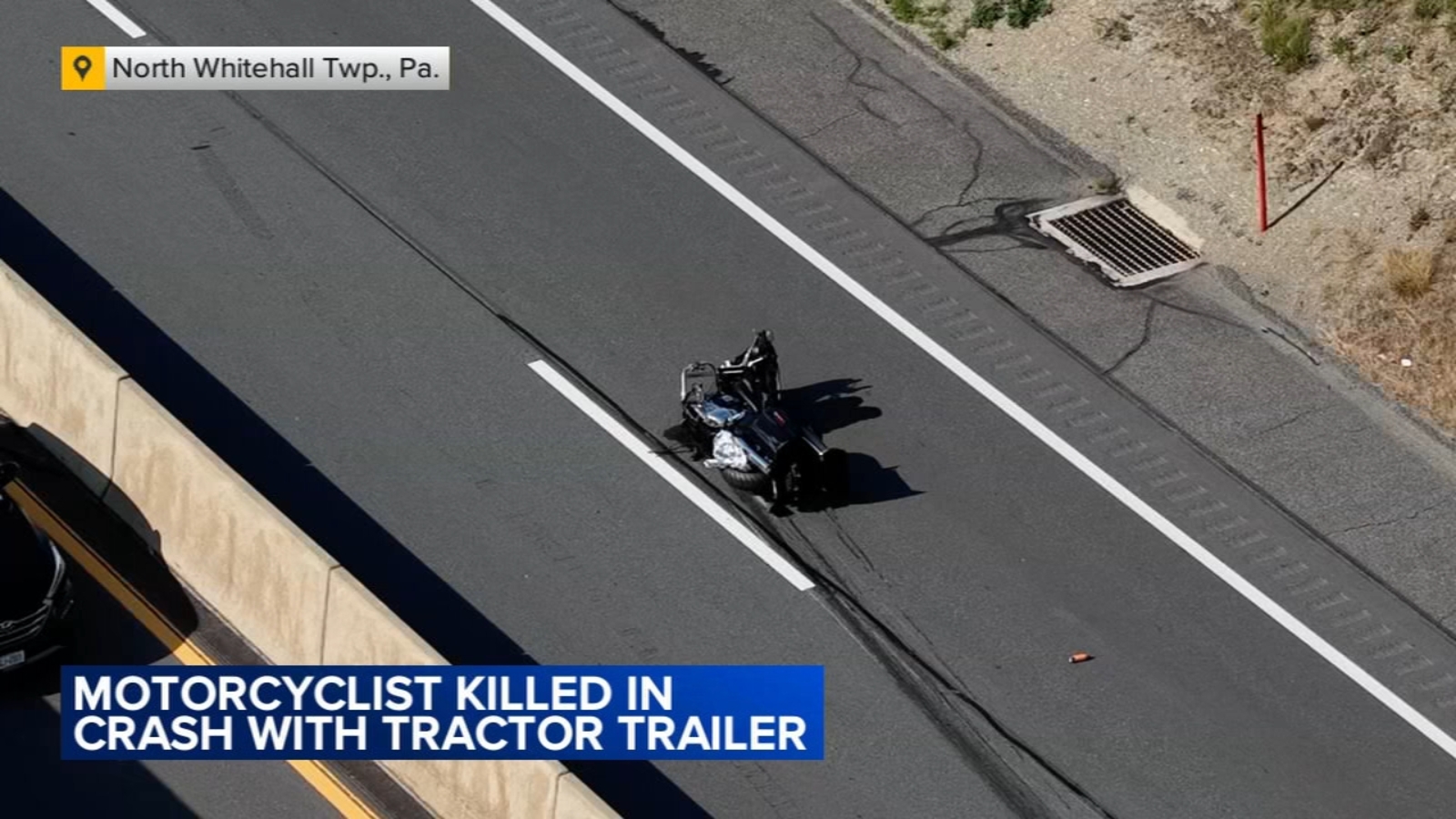 Motorcyclist killed in crash with tractor-trailer on I-476 in Lehigh ...