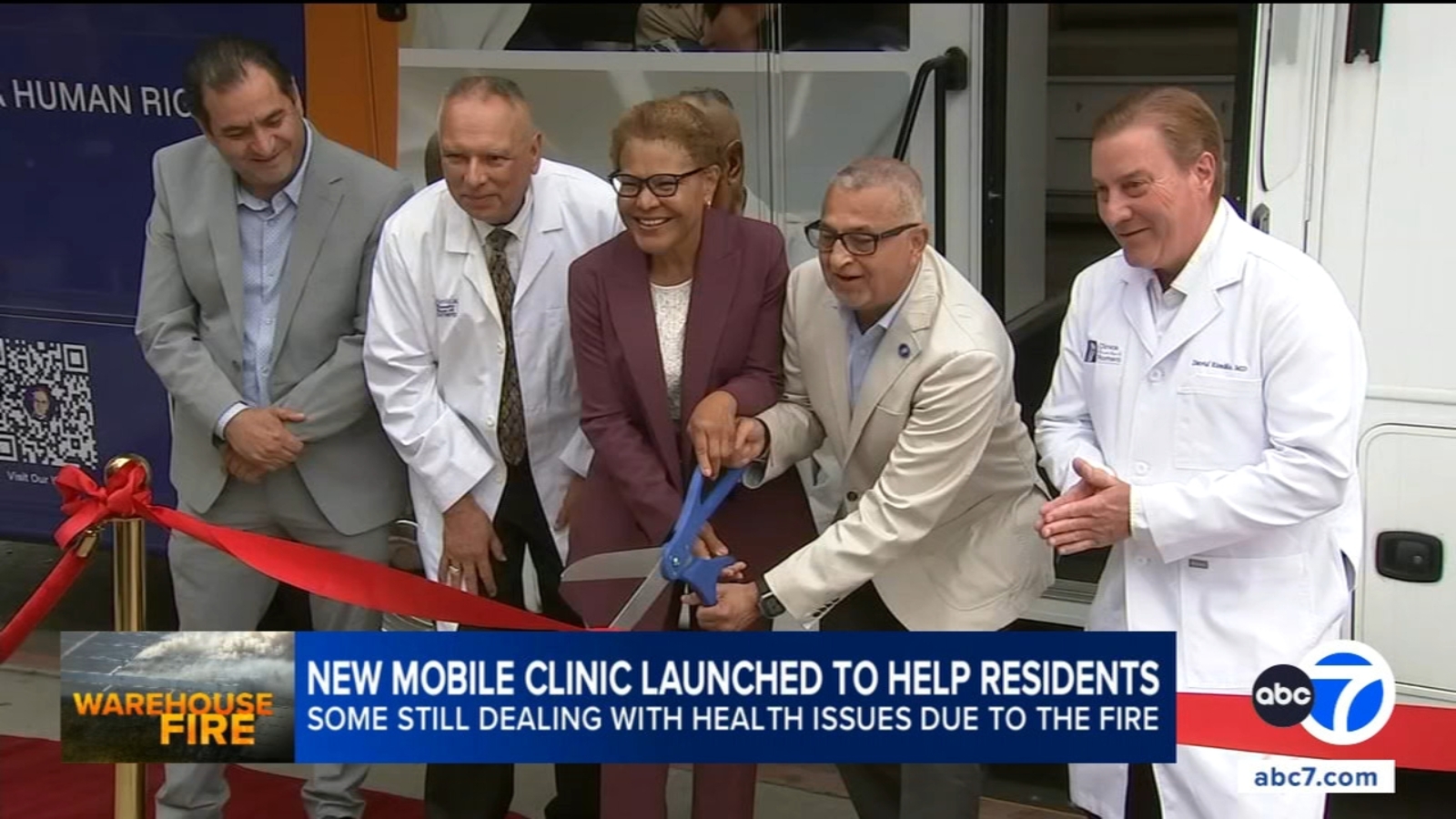 New mobile health clinic launches in Boyle Heights to serve residents affected by warehouse fire New mobile health clinic launches in Boyle Heights to serve residents affected by warehouse fire