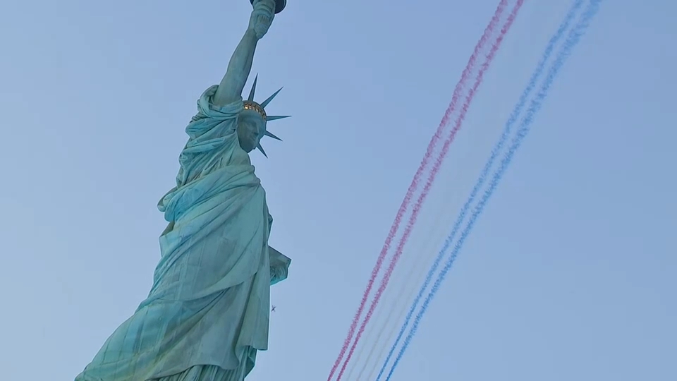 Special celebration marks America's 250th birthday on Liberty Island