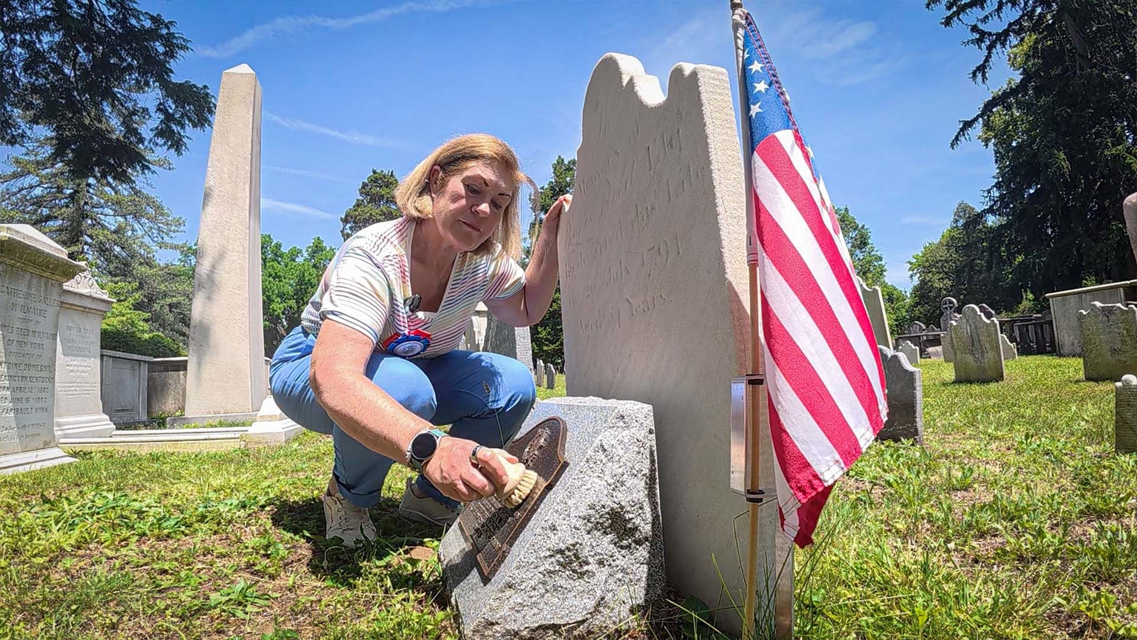 Daughters of the American Revolution restore patriots' graves in New Jersey