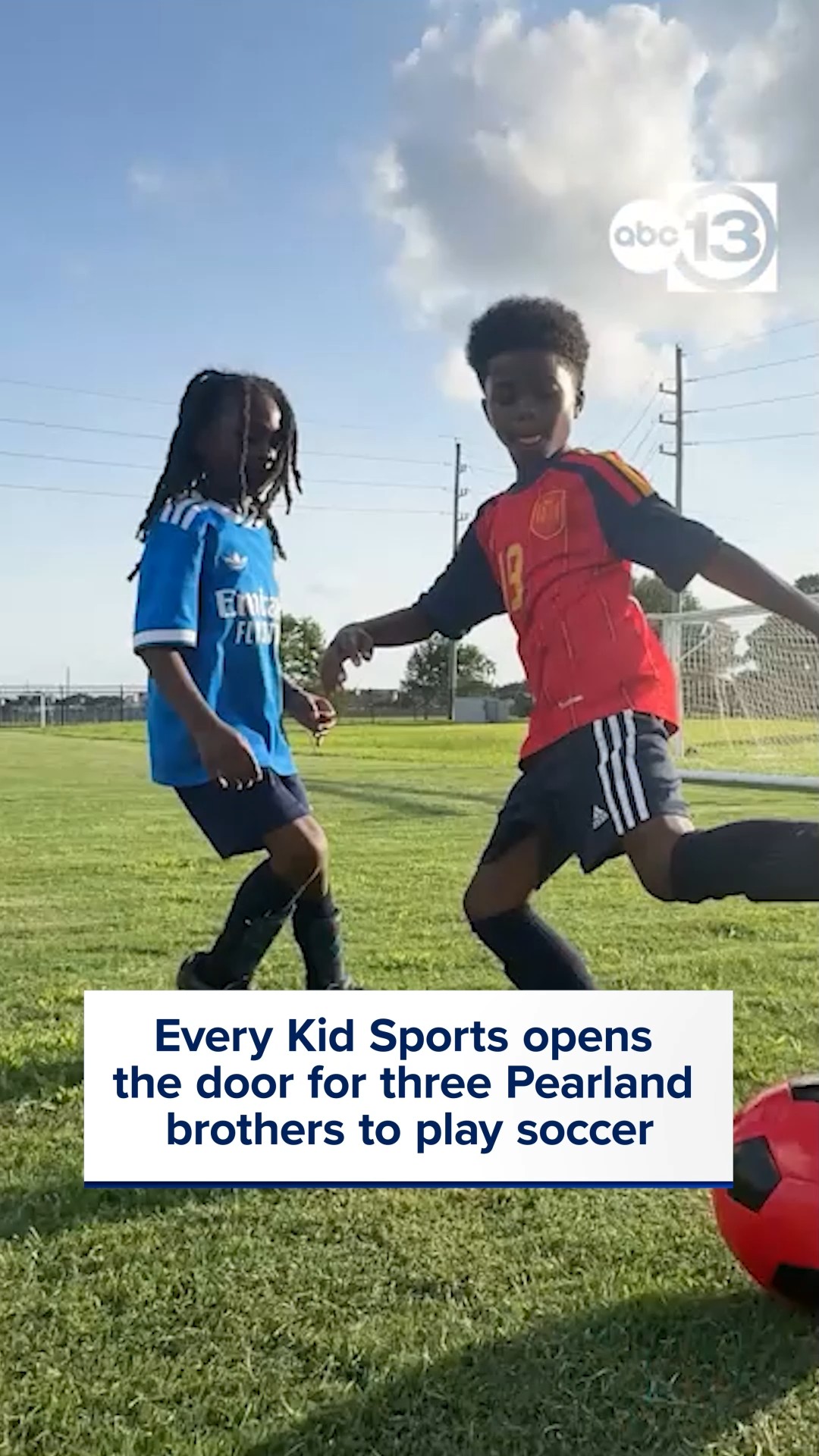 Nonprofit opens the door for three Pearland brothers to play soccer