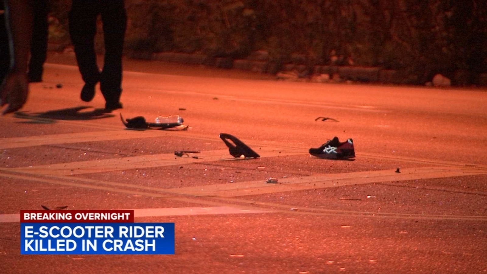 Man killed in e-scooter crash after allegedly running red light in ...