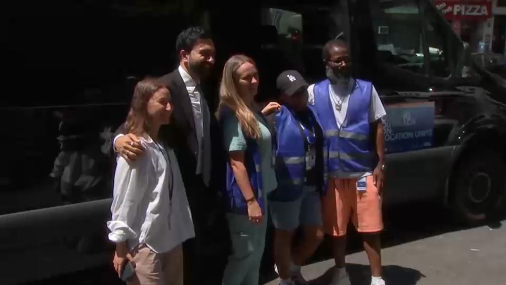 Mayor Mamdani showcases cooling vans, urges residents to stay inside during heat wave