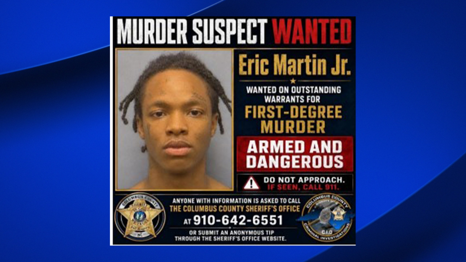 Police: Wanted murder suspect now charged in Roanoke Rapids double homicide