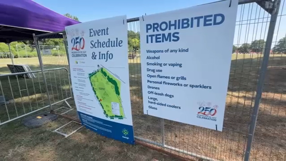 Final preps underway for July 4 celebration at Dix Park